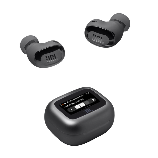 JBL Live Buds 3 - Black - True wireless Noise Cancelling bud-type earbuds - Detailshot 7